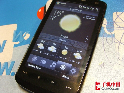 3.8英寸大屏幕 HTC Touch HD再破四千 