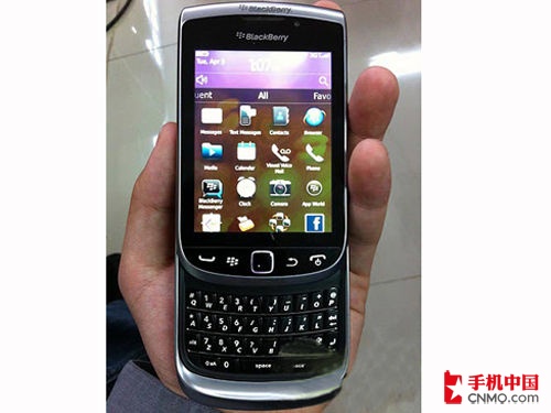 经典滑盖手机 黑莓9810深圳售780元 