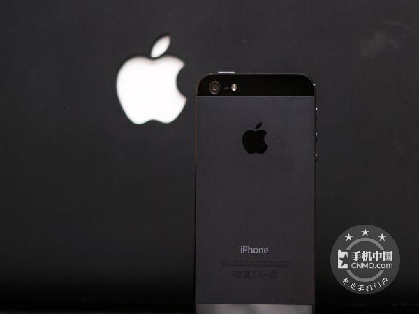 黑色苹果iphone 5(16gb)手机整体外观图片大图_苹果iphone 5图片_手机