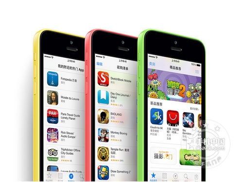 迷你色彩任你选 苹果iPhone5c西安现货 