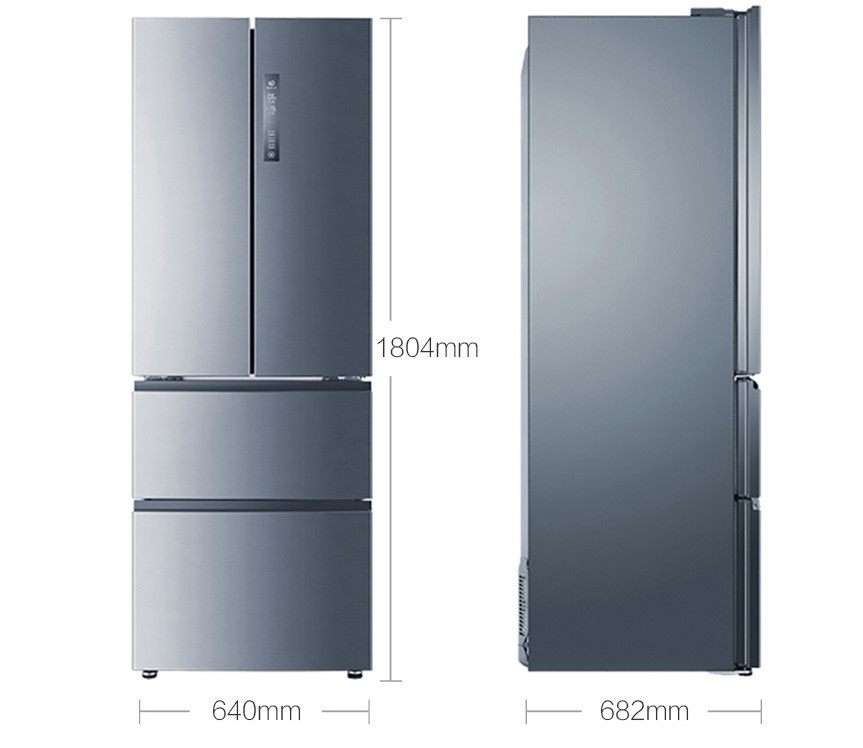 海尔bcd343wdpm343升多门大容量电冰箱