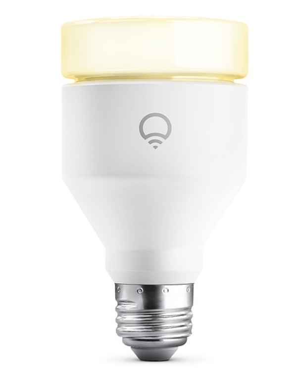 LIFX + Infrared Multicolor A19 E26 Dimmable Wi-Fi Smart LED Light Bulb