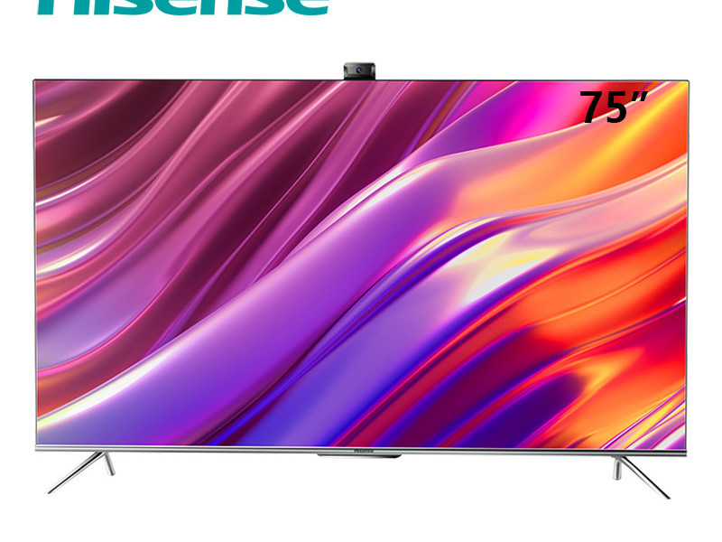 海信 75E5G 75英寸4K高清高色域AI社交平板液晶电视机